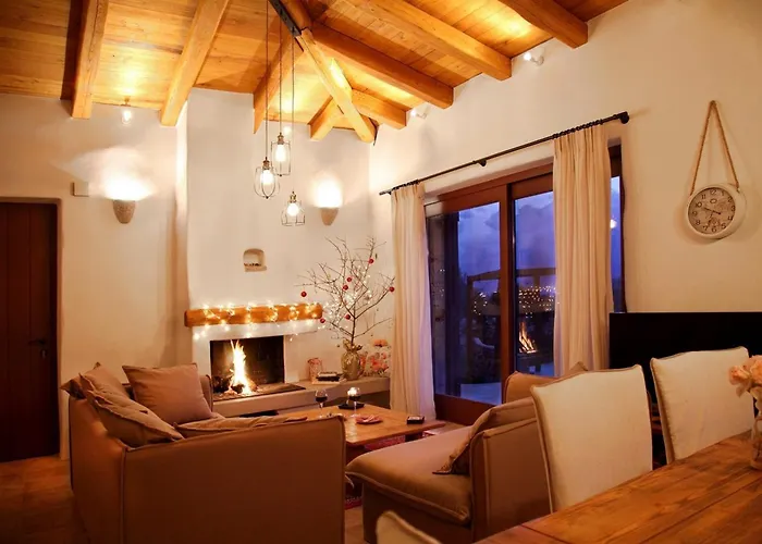 Villa Phos - Boutique Stone And Wood Sanctuary With Private Pool Near Sývota