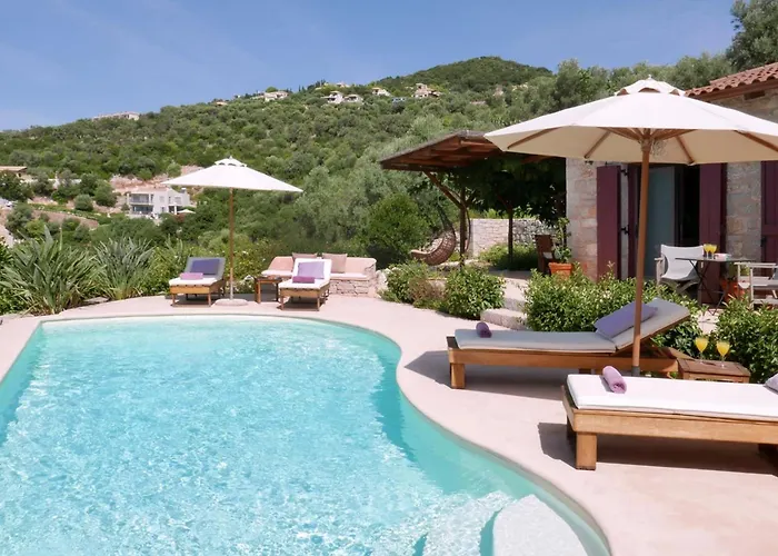 Phos - Boutique Stone And Wood Sanctuary With Private Pool Near * Sývota